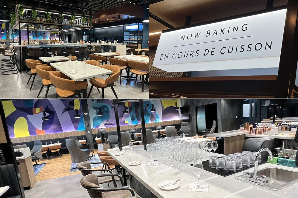 Aspire | Air Canada Cafe photo collage