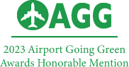 AGG - 2023 Airport Going Green Honourable Mention Award