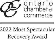 Ontario Chamber of Commerce - 2022 Most Spectacular Recovery Award